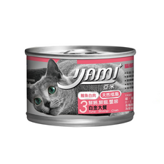 YAMI YAMI 亞米亞米 白金大餐系列 純白肉鮪魚貓罐頭, 1個, 如遇缺貨將隨機出貨, 80g