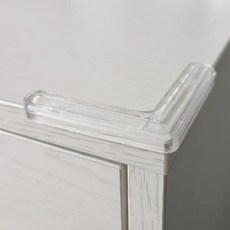 1P 투명 ㄱ형 모서리 보호대 커버, 소