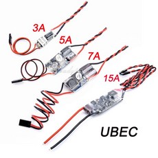 FPV RC UBEC 5V 3A 5A 7A 5V/3A/5A/7A/15A 최저 RF 잡음 차폐 전파 방지 스위칭 레귤레이터, 05 2PCS 15A UBEC