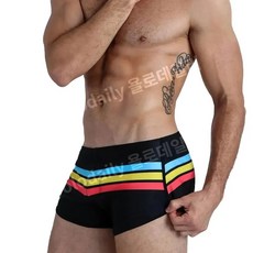 남성 비치 보드 줄무니 마린보이 핫팬츠 수영복 서핑 비치반바지 비치웨어 보드숏