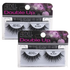 아델 더블 업 래쉬 1쌍, 207 Black, 2개