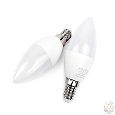 스토어24 장수 촛대구E17(5W) 조명전구, 전구색(오렌지색)
