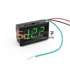 祥昌電子 0774B系列 防水型 0.56吋 三位元 LED電壓錶頭, 1個