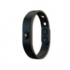 狼盒WOLF BOX 快速導電高密度矽膠防水防汗防靜電手環-沉穩黑, 1個, 沉穩黑