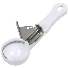 Chef Craft 셀렉트 아이스크림 스쿱 길이 20.3cm8인치 화이트 199883, Chef Craft 셀렉트 아이스크림 스쿱, 길이 20