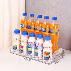 罐裝飲料收納架 冰箱置物架 廚房多功能儲物架, 1個