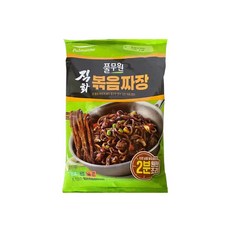 풀무원 직화 볶음 짜장 2인분 512.8g 2개
