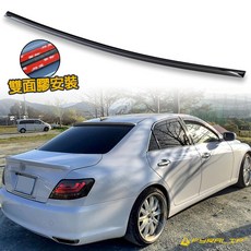 Fyralip High Kick 後上擾流板 豐田 Mark X X120 四門 2004-2009 專用 提升操控穩定性 多種烤漆選擇, 素材(不烤漆)