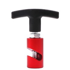 火星塞間隙調整工具組，引擎點火校準器，機車維修必備, 1個, 12mm 紅色