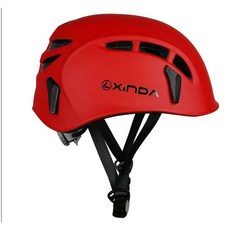 欣達安全頭盔/岩盔/岩帽/登山帽 52-62cm XD-Q9650/CE認證EN12492 (登山屋), 紅色, 紅色