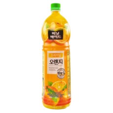 미닛메이드 오렌지, 1.5L, 2개
