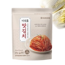 아워홈 맛김치 200g (썰은김치) x2개, 2개
