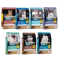 Nutram 紐頓 貓糧 無穀全能 均衡 貓乾糧 貓主食 貓飼料, 1個, I17室內化毛貓-燕麥雞肉, 1.13kg, 雞
