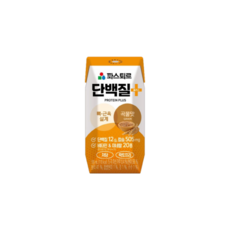 파스퇴르 단백질 플러스 곡물, 195ml, 40개