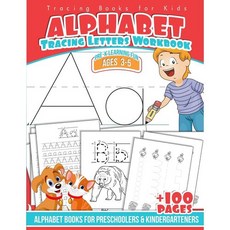 [원서] 페이퍼백 도서 를 위한 글자 따라 쓰기 책 알파벳 글자 워 paperback Book Tracing Books for s Alphabet Letters Workbook