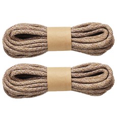 5.0mm 5m 옴브레 촘촘 우동실 키링 악세사리 헤어밴드 가방 마크라메 재료 컬러로프 칼라로프 무지개로프 아웃도어로프, 2개, 24.커피