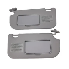 기아 스포티지 2004 차량용 실내 햇빛 가리개 운전석 및 조수석 측면 차양막, 01 Gray 1 Pair