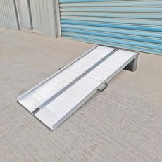 斜坡板專家 鋁合金左右折疊式斜坡板 SGS認證 輕量 台灣製造, 1個, 14kg/板長174坡道長165內徑75