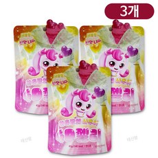 하츄핑의 사우어 4D 젤리, 42g, 3개