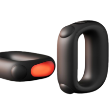 升級款多功能加熱筋膜環 45°C恆溫熱敷 5段震動按摩 Type-C快充 居家全身舒緩運動輔助 粉色, 1個, 升級款-粉色【10檔+10模式+送腰7