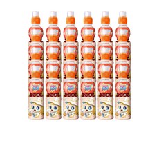 웅진 캐치 티니핑 복숭아맛, 200ml, 24개