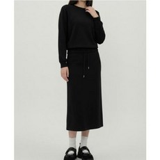 여성 소프트 트레이닝 맨투맨 롱스커트 세트 치마 상하복