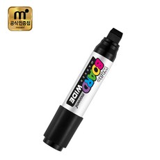 모나미 매직캡 와이드 굵은촉 13mm, 블랙, 1개