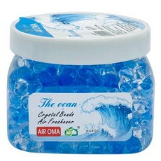 水晶香珠 芳香清新劑 消臭香氛粒 芳香水晶 空氣清新劑 家用室內芳香劑 衣櫃盒 廁所除臭, 1個, 海洋