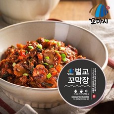 eTV 꼬마시 벌교통꼬막장150g5통, 1세트