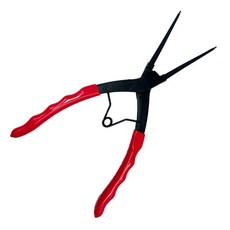 프로페셔널 롱 노즈 서클립 스냅 링 플라이어 고탄소강 편안한 그립감, style 180