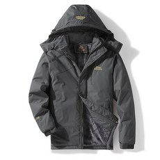 outdoorsport 男女款加絨加厚衝鋒外套 防水保暖防風連帽夾克 戶外登山服