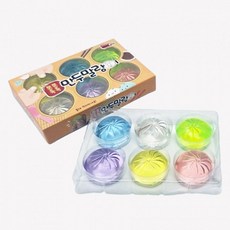 쫀득쫀득 만두 말랑이 3000, 1개, 핑크