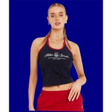 HDEX 우먼스 엠블럼 홀터 탱크탑 (Navy) 528510