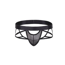 歐美男士網紗透視雙丁褲