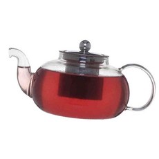 유리 티포트 주전자, 1개, 1L, 투명