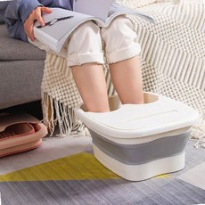 휴대용 발마사지 족욕통 접이식 보관 가정용 발관리 온열 족욕 힐링 욕조 실내, 상세페이지 참조, 상세페이지 참조