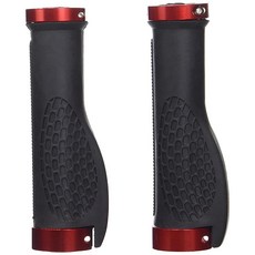 Emoly 자전거 핸들바 그립 인체 공학적 디자인 알루미늄 이중 잠금 산악 MTB BMX 접이식 도시 스쿠터 그립 - 레드 148142, Emoly 자전거 핸들바 그립, 인체 공학적 디자인,