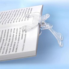 [퍼스트픽] 책 클립 스탠드 페이퍼클립, 핑크