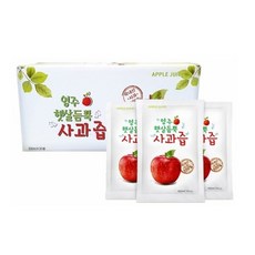 햇살 듬뿍 사과즙 100ml 30개입 1개, 30개