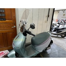 Gogoro NEW Delight 機車風鏡 PC透明擾流板, 1個