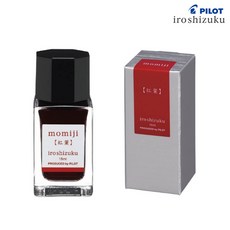 파이롯트 이로시주쿠 15ml 병잉크 (신형잉크 개별케이스), 1개, 단풍 (momiji)