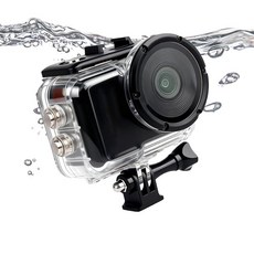 PCTC Insta360 Go Ultra용 50m(166피트) 방수 케이스 Insta360 Go 울트라 방수 케이스 브래킷 액세서리가 있는 보호 수중 다이빙 하우징 쉘, PCTC Insta360 Go Ultra용 50m(16