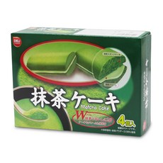 델리 말차 녹차 플레이버 케이크 72g(18gx4입), 72g, 1개