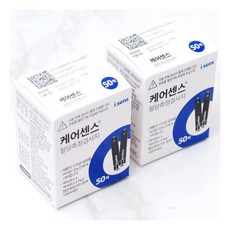 케어센스 혈당시험지 2박스(100매)스트립
