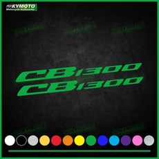 오토바이 데칼 페어링 윈드 실드 장식 헬멧 탱크 엔진 스티커, 4. CB1300-008, A. 2pcs x 12cm