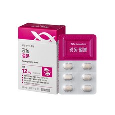 광동 철분, 12개, 30정