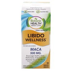 Indiana Botanic Gardens Libido Wellness瑪卡補充膠囊 500mg, 90顆, 1盒