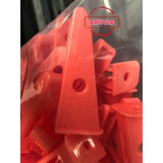 瓷磚墊片 紅色瓷磚定位器, 顏色隨機-三角錐整平器 (一次運費限出1箱)15包, 1箱