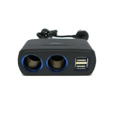 대형 소형 차량용 USB 시가젝 2구 충전기 소켓 멀티시거잭 시가잭소켓