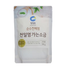 청정원 천일염 가는소금 500g, 1개